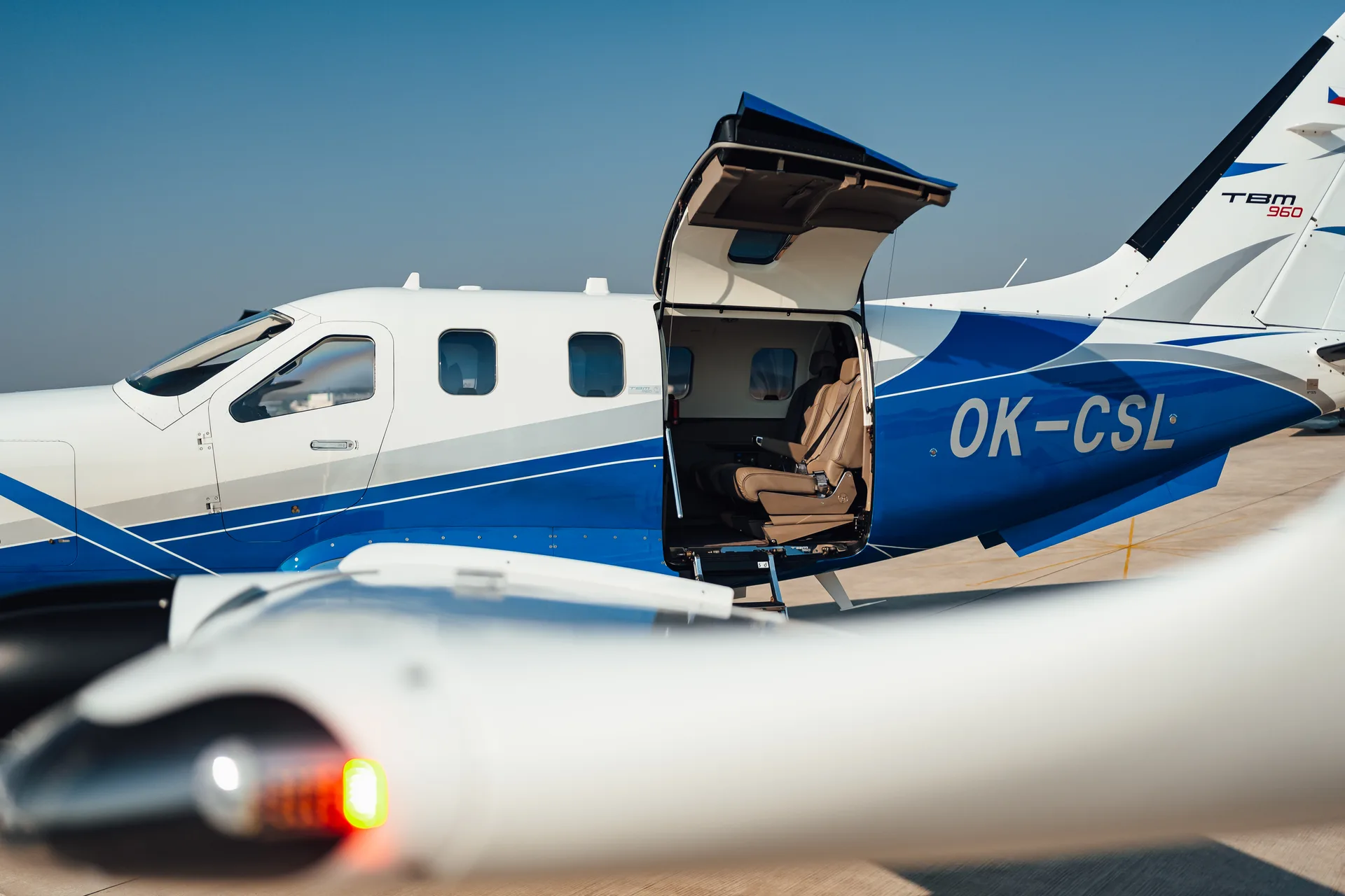 Daher TBM 960 – detail